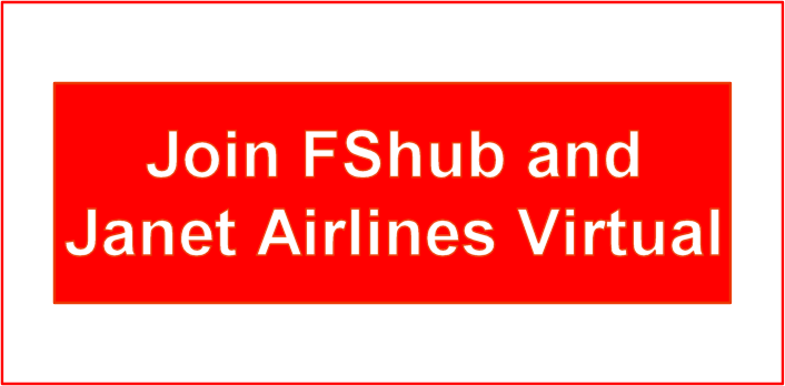 Join FShub & Janet Airlines Virtual